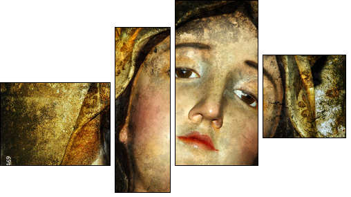 virgin maria - Four-piece canvas, Fortyk