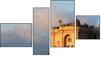 Palazzo Donn Anna in Via Posillipo - Napoli Campania - Four-piece canvas, Fortyk