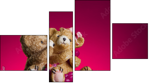 Valentine Concept - Four-piece canvas, Fortyk