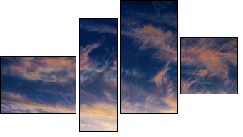 New York City Empire State Building - Four-piece canvas, Fortyk