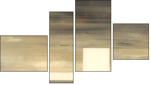 Original Painting - Four-piece canvas, Fortyk