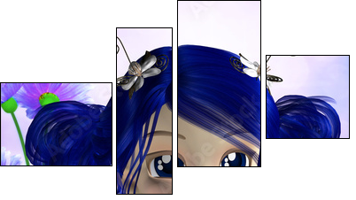 fee - Four-piece canvas, Fortyk