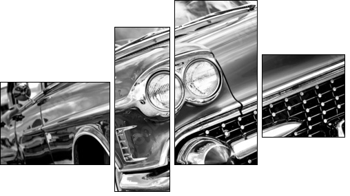 Classic Automobile - Four-piece canvas, Fortyk