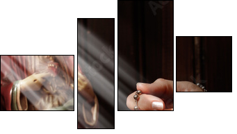 Confession - Four-piece canvas, Fortyk