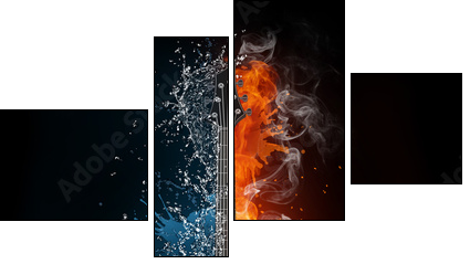 Electric Guitar - Four-piece canvas, Fortyk