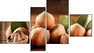 Gruppo di Nocciole - Four-piece canvas, Fortyk