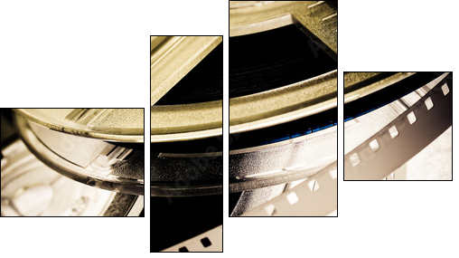 Film reels - Four-piece canvas, Fortyk