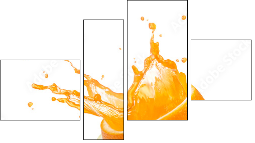 fruit punch - Four-piece canvas, Fortyk