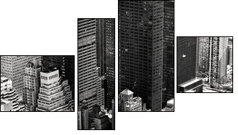 Manhattan, New York City. USA. - Four-piece canvas, Fortyk