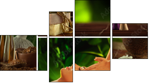 spa mix - Four-piece canvas, Fortyk