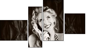 chitchat - Four-piece canvas, Fortyk