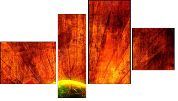 Sound of music  - Four-piece canvas, Fortyk