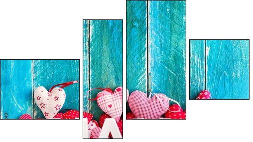 Mama Muttertagskarte - Four-piece canvas, Fortyk