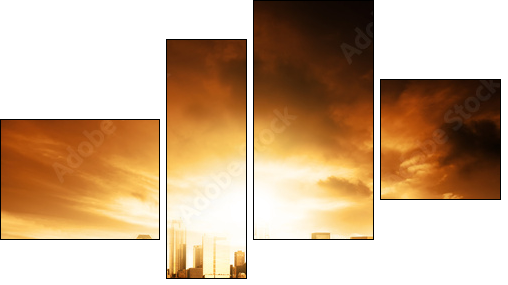 Urban Doom - Four-piece canvas, Fortyk