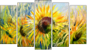 Pentaptych - Five-piece canvas