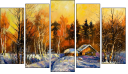 Pentaptych - Five-piece canvas
