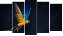 Pentaptych - Five-piece canvas