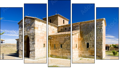 San Pedro de la Nave, El Campillo, Castile and Leon, Spain - Five-piece canvas, Pentaptych