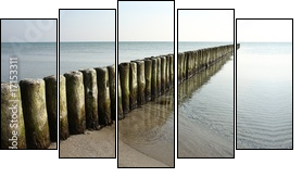 Fernweh - Five-piece canvas, Pentaptych