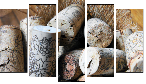 Korki - Five-piece canvas, Pentaptych