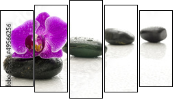 Wellness - Five-piece canvas, Pentaptych