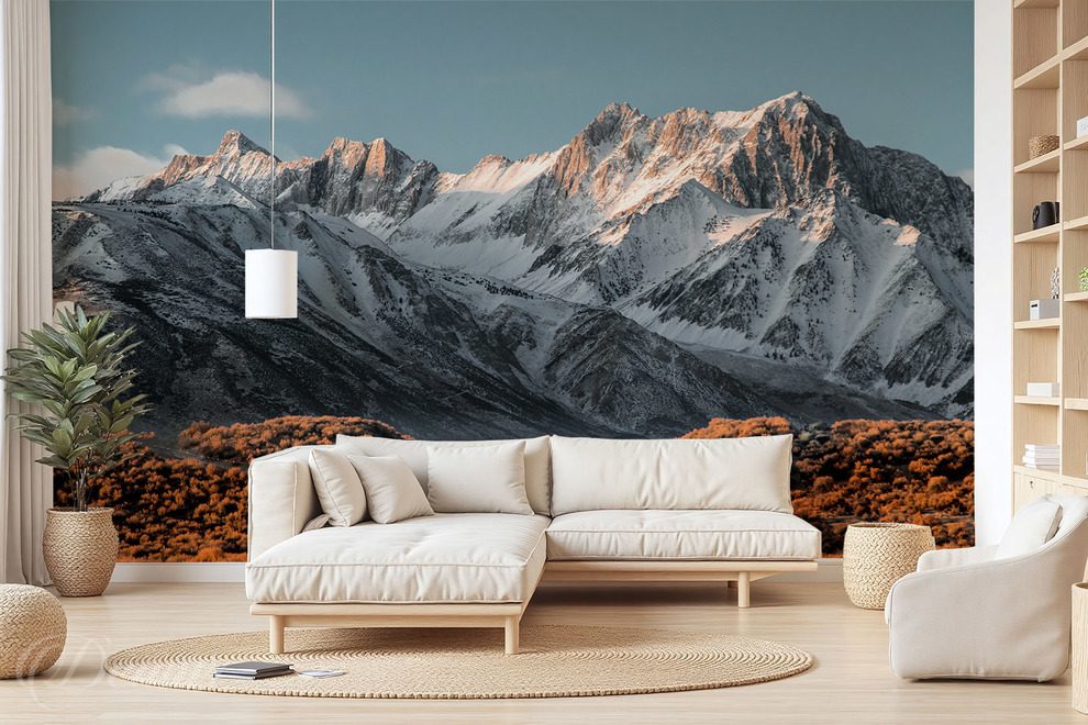 Zimni-vrcholy-v-rannim-svetle-krajobrazy-fototapety-demur