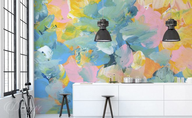 Energie-barev-a-spontaneity-abstrakce-fototapety-demur